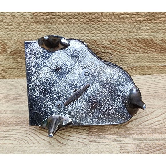 Vintage Music trinket Piano box by Ormolu wind up 4 x 3 1/2” - Picture 6 of 10